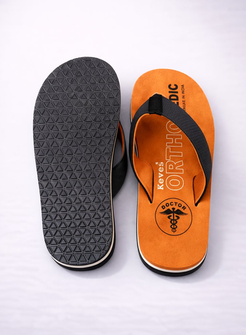 KEVES Ortho Men’s Orthopedic Slippers – Size 7 | EVA Comfort Flip Flop Sandals | Non-Slip Rubber Sole | Diabetic & Medical Slippers (Chappell) | Soft Cushioned Insole | Sandals - Image 3